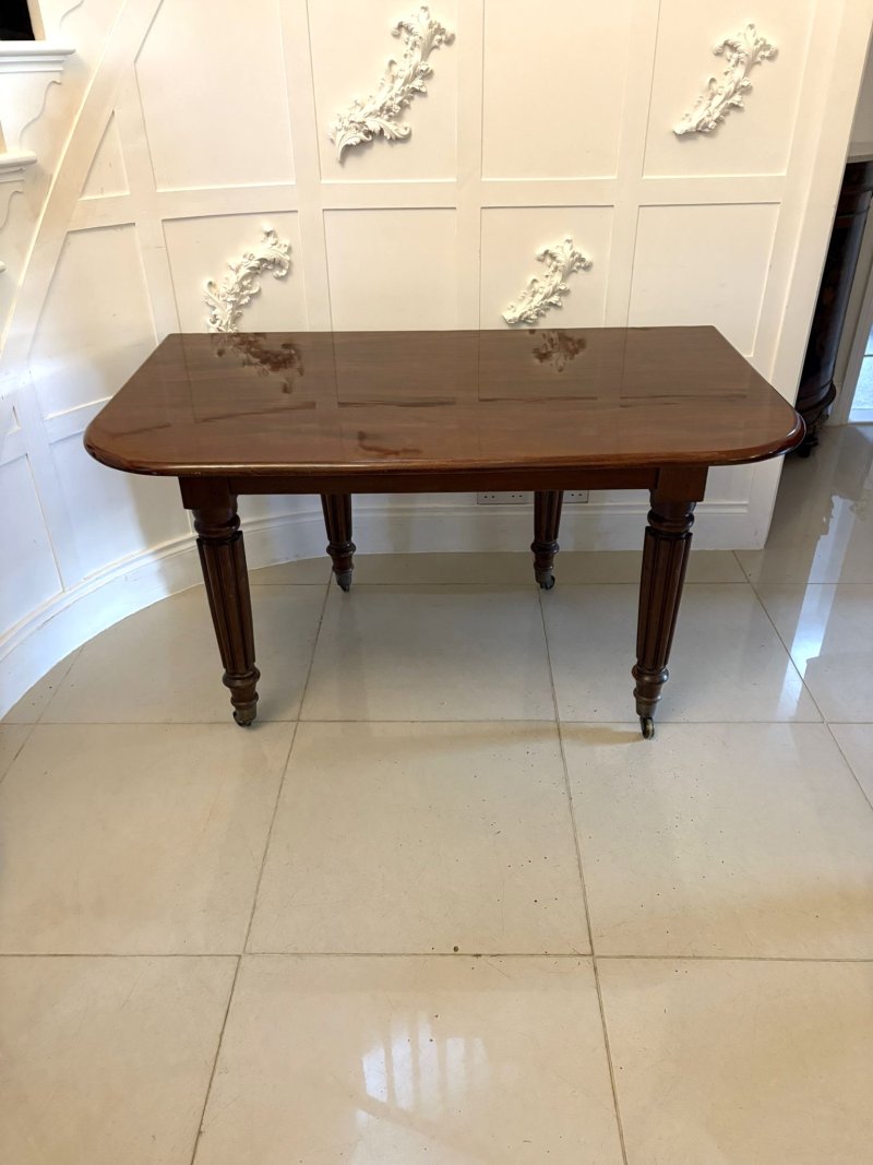 Fine Antique Regency Quality 12 Seater Mahogany Extending Dining Table